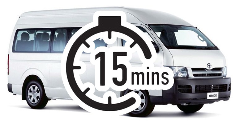 5-15 Minutes Booking